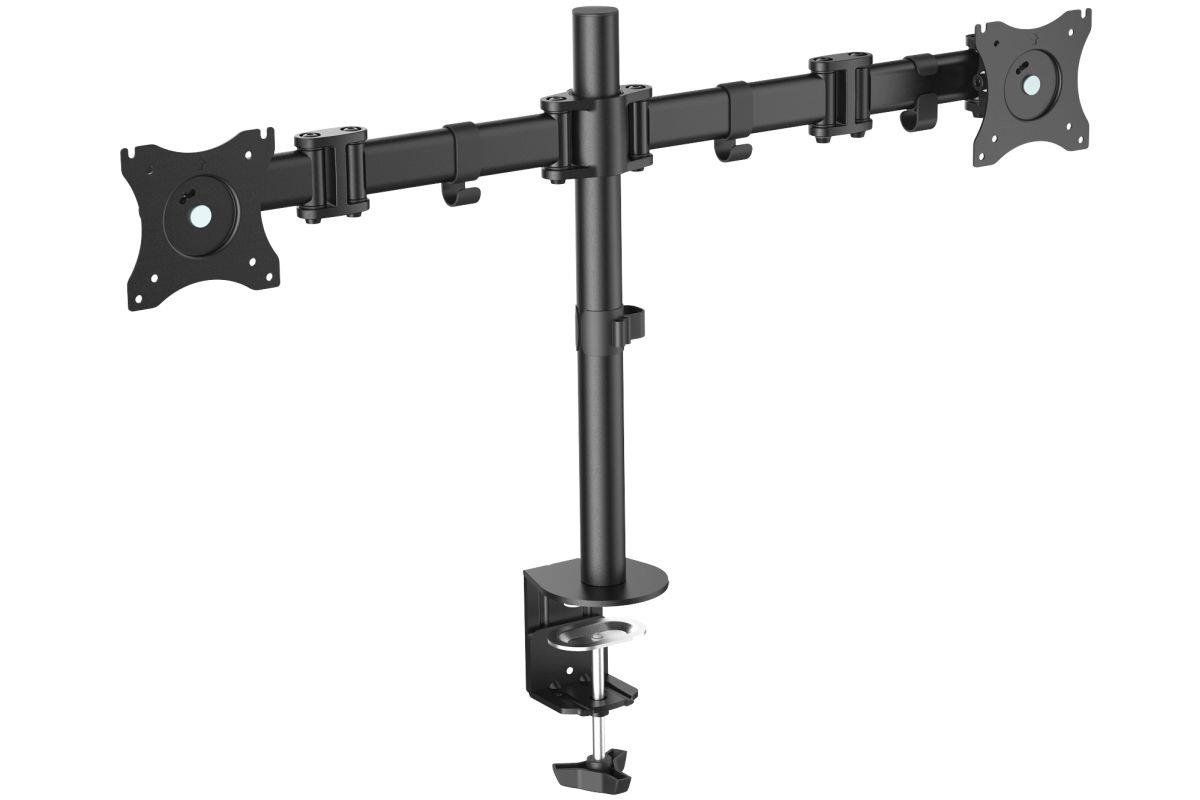 Laikiklis Digitus  Desk Mount  DA-90349  Adjustable Height, Rotate, Tilt  Black