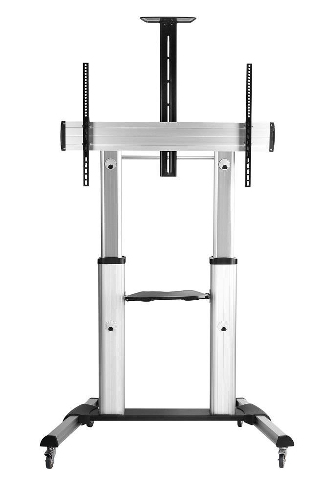 Techly mobilus stovas dideliems TV LCD/LED/ plazminiams 60''-100'', 100kg VESA