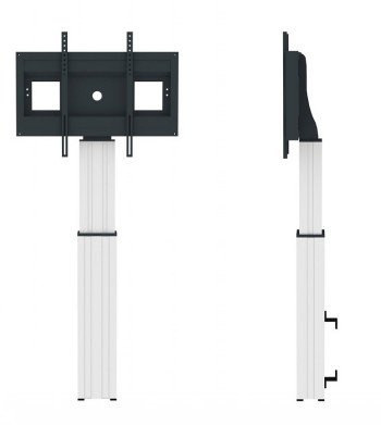 NEWSTAR MOTORISED FLOOR STAND/WALL MOUNT - VESA 200X200 UP TO 800X600 42-100" SILVER