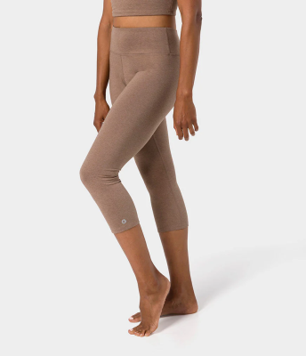Manduka Dhara Capri Legging Lions Mane Heather (Dydis: M)