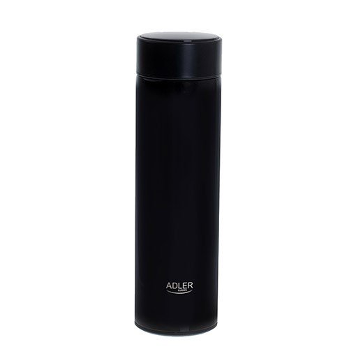 Termosas Adler  Thermal Flask  AD 4506bk  Material Stainless steel/Silicone  Black