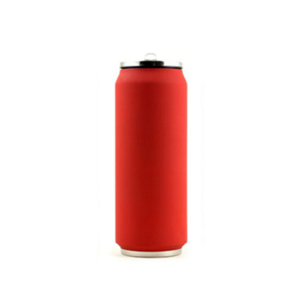 Termosas Yoko Design Isotherm Tin Can 500 ml, Soft touch red