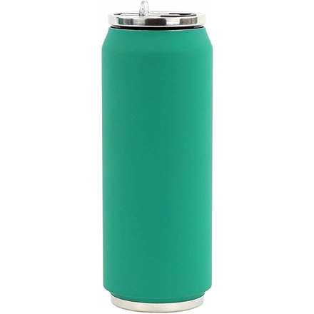 Yoko Design Isotherm Tin Can 500 ml, Soft touch Green