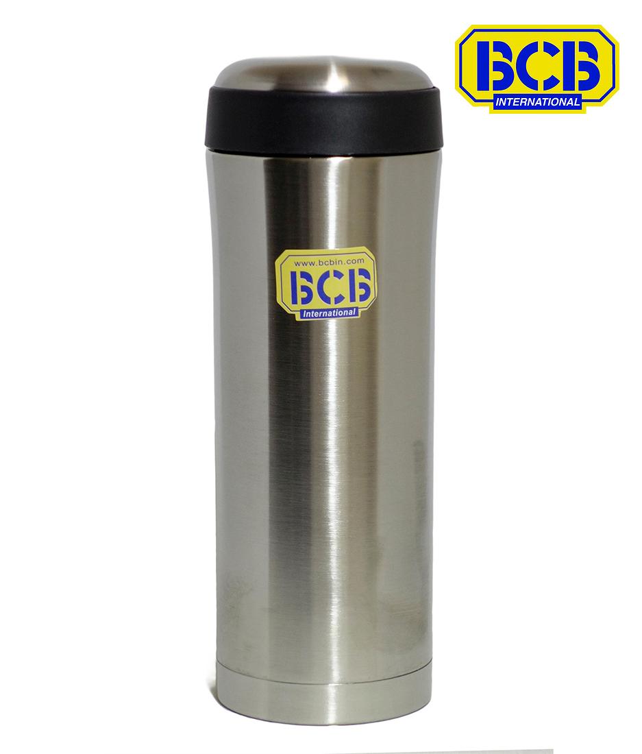 BCB termosinis puodukas 400ml chromo spalvos .