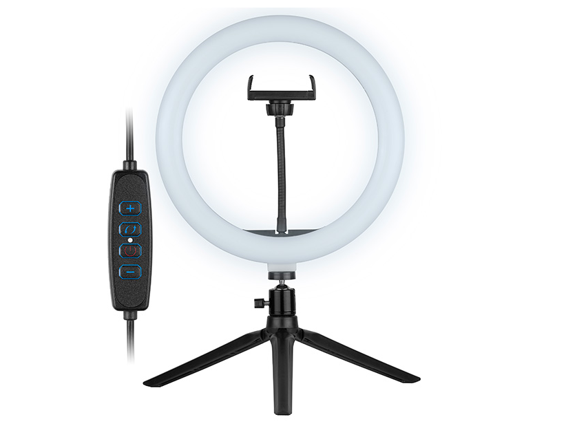 Žiedinė lempa,trikojis Tracer 46747 LED 26cm