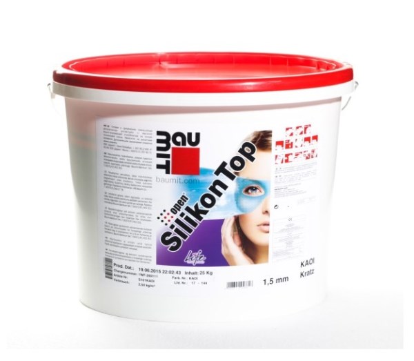 Silikoninis tinkas BAUMIT Silikon Top Repro K15 25kg