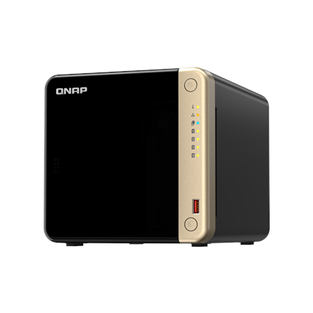 Tinklo duomenų saugykla (NAS) QNAP 4-Bay desktop NAS,TS-464-8G N5095