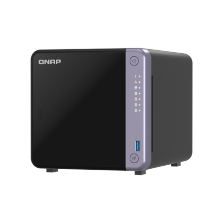 Tinklo duomenų saugykla (NAS) QNAP Cost-effective 4-bay 10GbE NAS  TS-432X-4G  Alpine  AL524  Pr