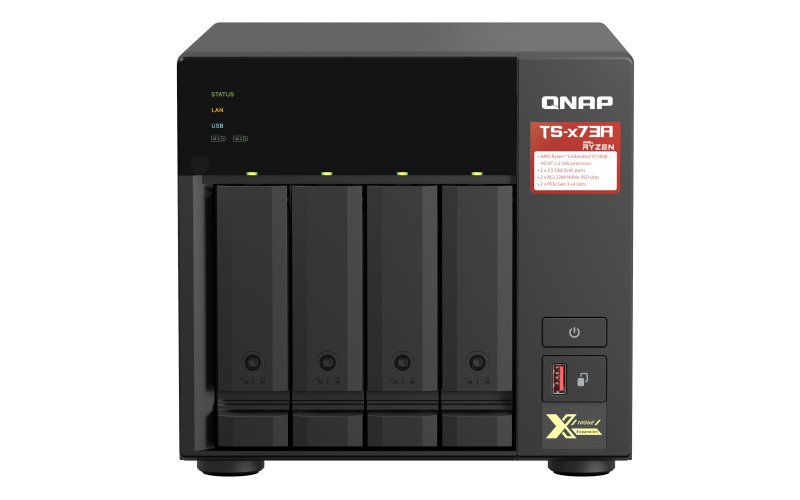 Tinklo duomenų saugykla (NAS) QNAP TS-473A-8G