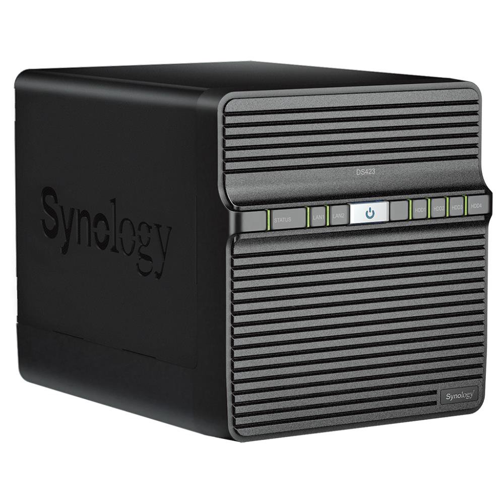 Tinklo duomenų saugykla (NAS) Synology  Tower NAS  DS423  up to 4 HDD/SSD  Realtek  RTD1619B