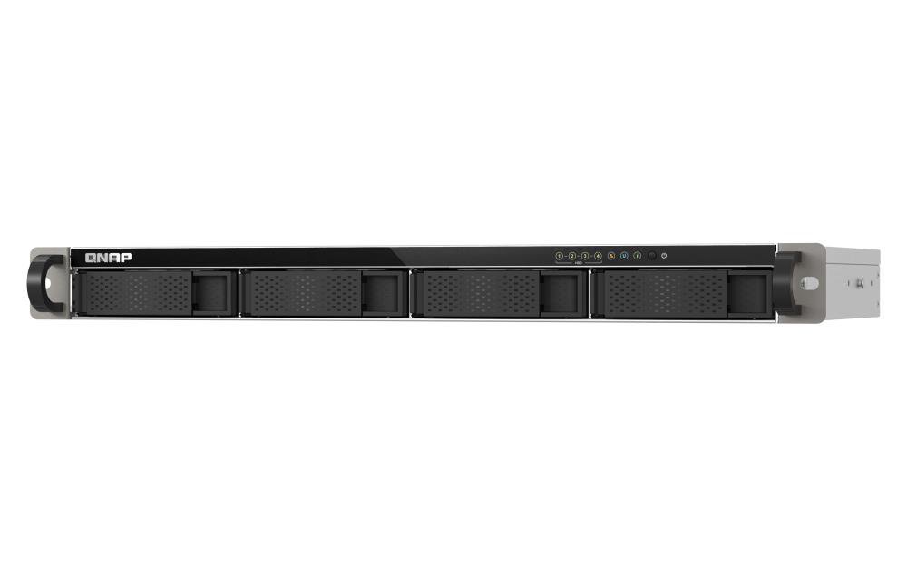 Tinklo duomenų saugykla (NAS) QNAP Compact 1U short-depth rackmount 2.5GbE NAS  TS-433eU  Cortex-A