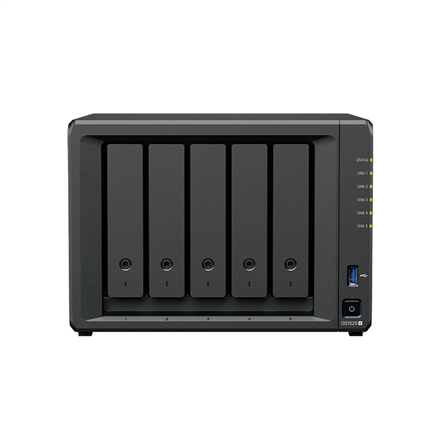 Tinklo duomenų saugykla (NAS) Synology DiskStation  DS1525+  AMD Ryzen  V1500B  8 GB  DDR4  Bl