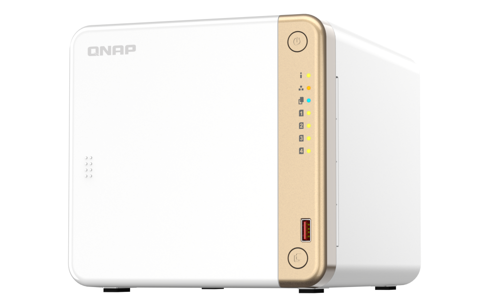 QNAP | 4-Bay desktop NAS | TS-462-4G | Intel Celeron | N4505 2-core | Processor frequency 2.9 GHz | 4 GB