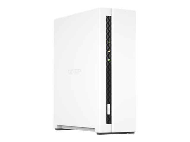 QNAP | 1-Bay ARM | TS-133 | Up to 1 SATA 6Gb/s, 3Gb/s | ARM 4-core | Cortex-A55 | Processor frequency 1.8 GHz | 2 GB | N/A