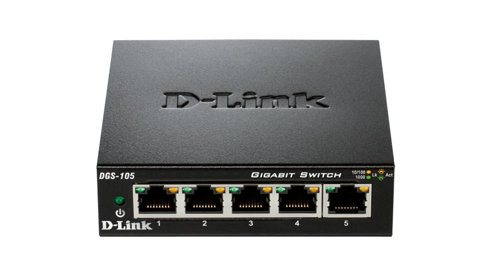 D-Link | Ethernet Switch | DGS-105/E | Unmanaged | Desktop | Gigabit Ethernet (copper) ports quantity 5 | 60 month(s)