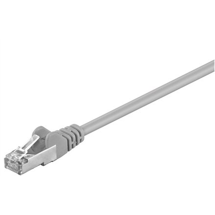 Tinklo kabelis Goobay CAT 5e,F/UTP RJ45 male (8P8C),RJ45 male (8P8C),5m,Grey