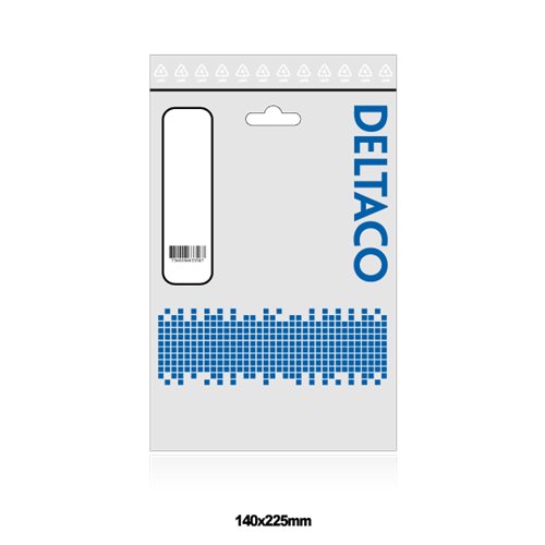 DELTACO U / FTP Cat6a patch cable, 0.5m, 500MHz, Delta-certified, LSZH, green The material in the ca