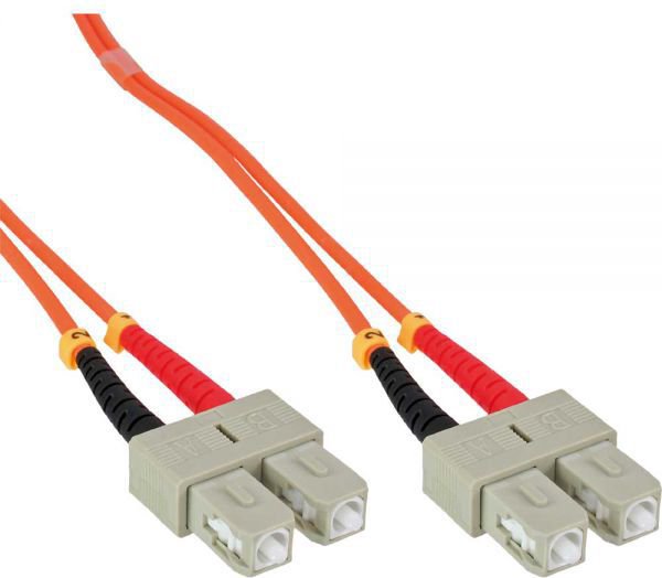 InLine Fiber Patchcord SC/SC, 50/125μm, OM2, 0.5m (83555)