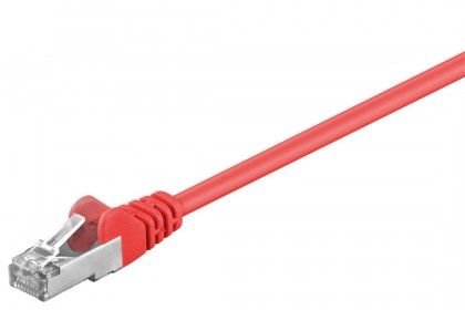 Tinklo kabelis Goobay 95539 CAT 5e patchcable,F/UTP,red,1.5m