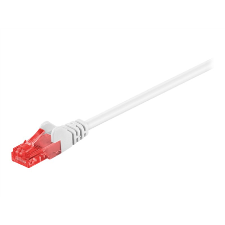 Tinklo kabeliai Patch Cable  68639 CAT 6 U/UTP  PVC AWG 24/7  Cable length: 15 m  White