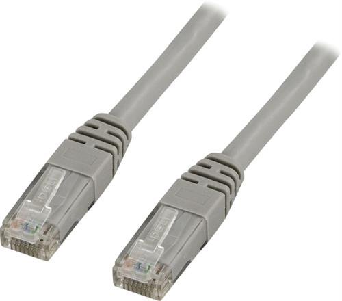 Kabelis DELTACO UTP 1.5m, CAT6 pilkas / TP-611