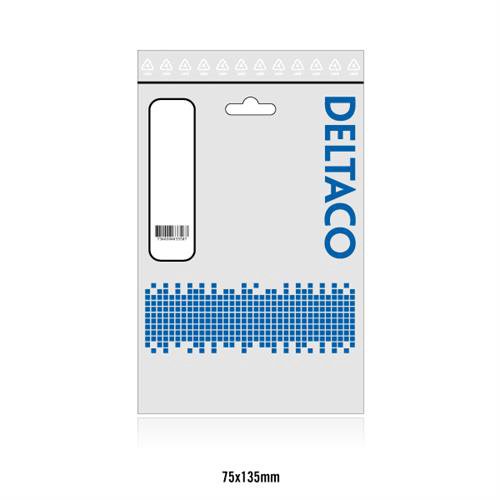 Kabelis DELTACO U/UTP, Cat6, 0.5m, 250MHz LSZH  baltas / TP-60V