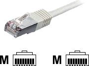 Equip Patchcord, S/FTP, Cat6, LSZH, 0.25m, White (605513)