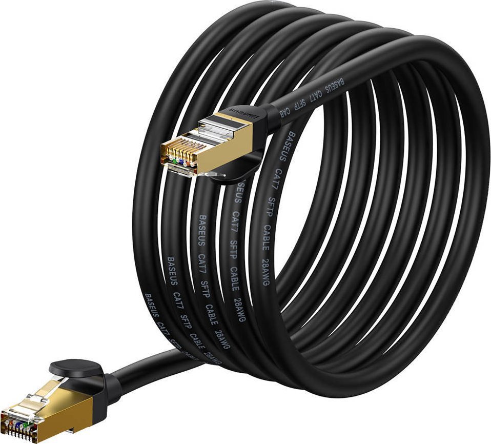 Baseus Network cable Baseus Ethernet RJ45, 10Gbps, 3m (black)