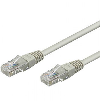 Kabelis Goobay CAT 6 patch cable, U/UTP RJ45 male (8P8C), RJ45 male (8P8C), 2 m, Grey