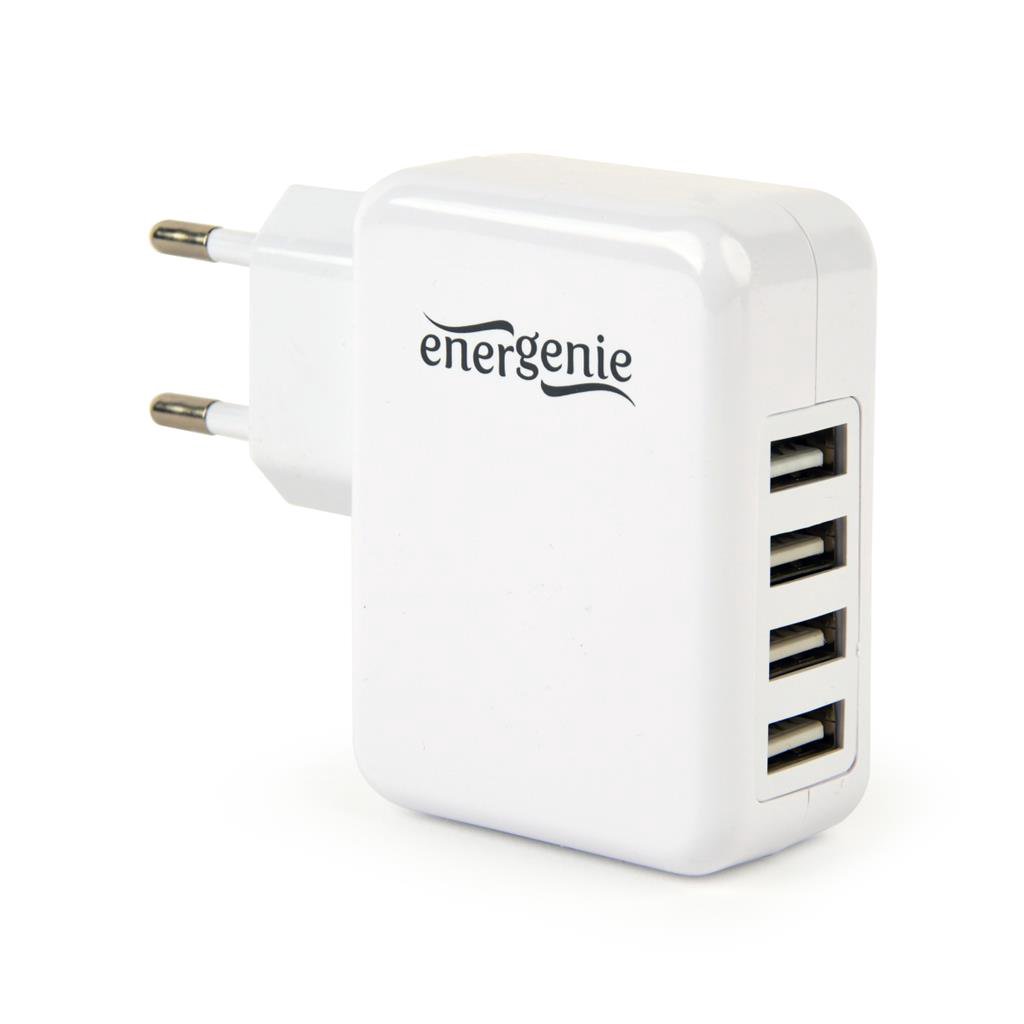 Energenie universalus USB kroviklis 3.1A balta