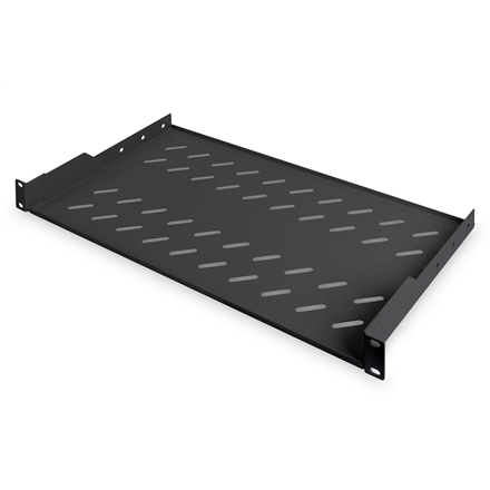 Digitus Fixed Shelf for Racks DN-19 TRAY-1-SW Black