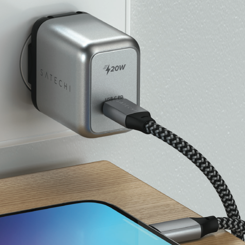 Įkroviklis SATECHI USB-C, 20W / ST-UC20WCM-EU