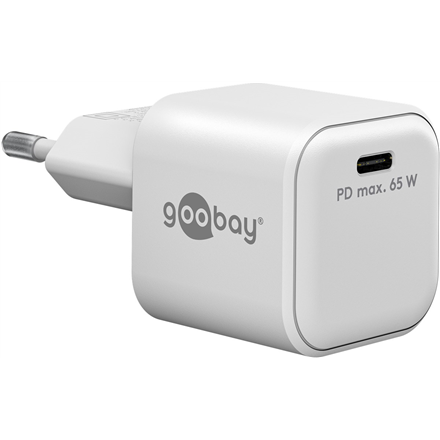 Goobay 65370 USB-C USB-C TM Dual Fast Charger (36 W), White  Goobay 5370 USB-C USB