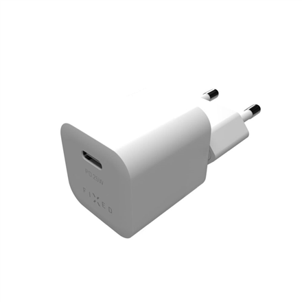 Fixed  Mini USB-C Travel Charger, 25W  FIXC25M-C-WH