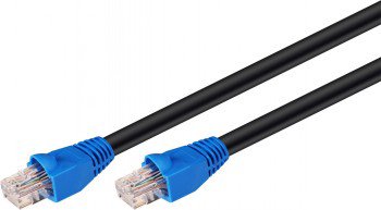 GB CAT6 U/UTP OUTDOOR  BLACK 75M