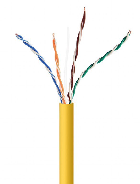 GEMBIRD UPC-5004E-SOL-Y UTP cable 305m