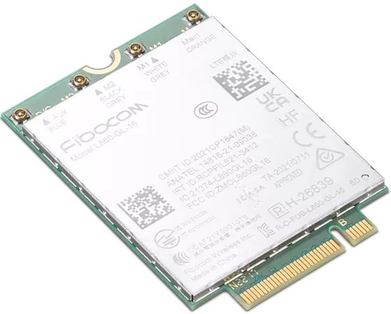 Tinklo plokštė Lenovo 4G LTE WWAN Module ThinkPad Fibocom L860-GL-16 CAT16 For ThinkPad T16 Gen3