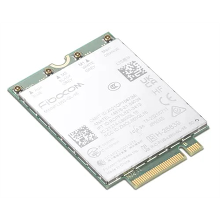 Tinklo plokštė Lenovo  4G LTE CAT16 M.2 WWAN Module  ThinkPad Fibocom L860-GL-16