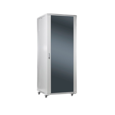 SOMI Networks  27U, 19″ Freestanding Cabinet  27U-60/60NAC  Gray  Max Load 800kg