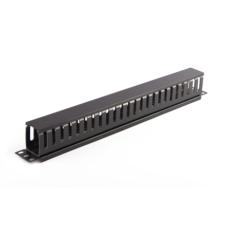 SOMI Networks  19“ Cable Management Bar with Plastic Duct and Cover  CMB