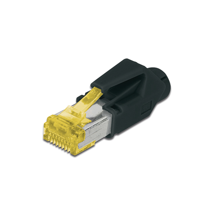 Tinklo kabeliai A-MO6A 8/8 HRS  AT 6A modular RJ45 Plug, Hirose TM31 8P8C, shielded, for round cabl