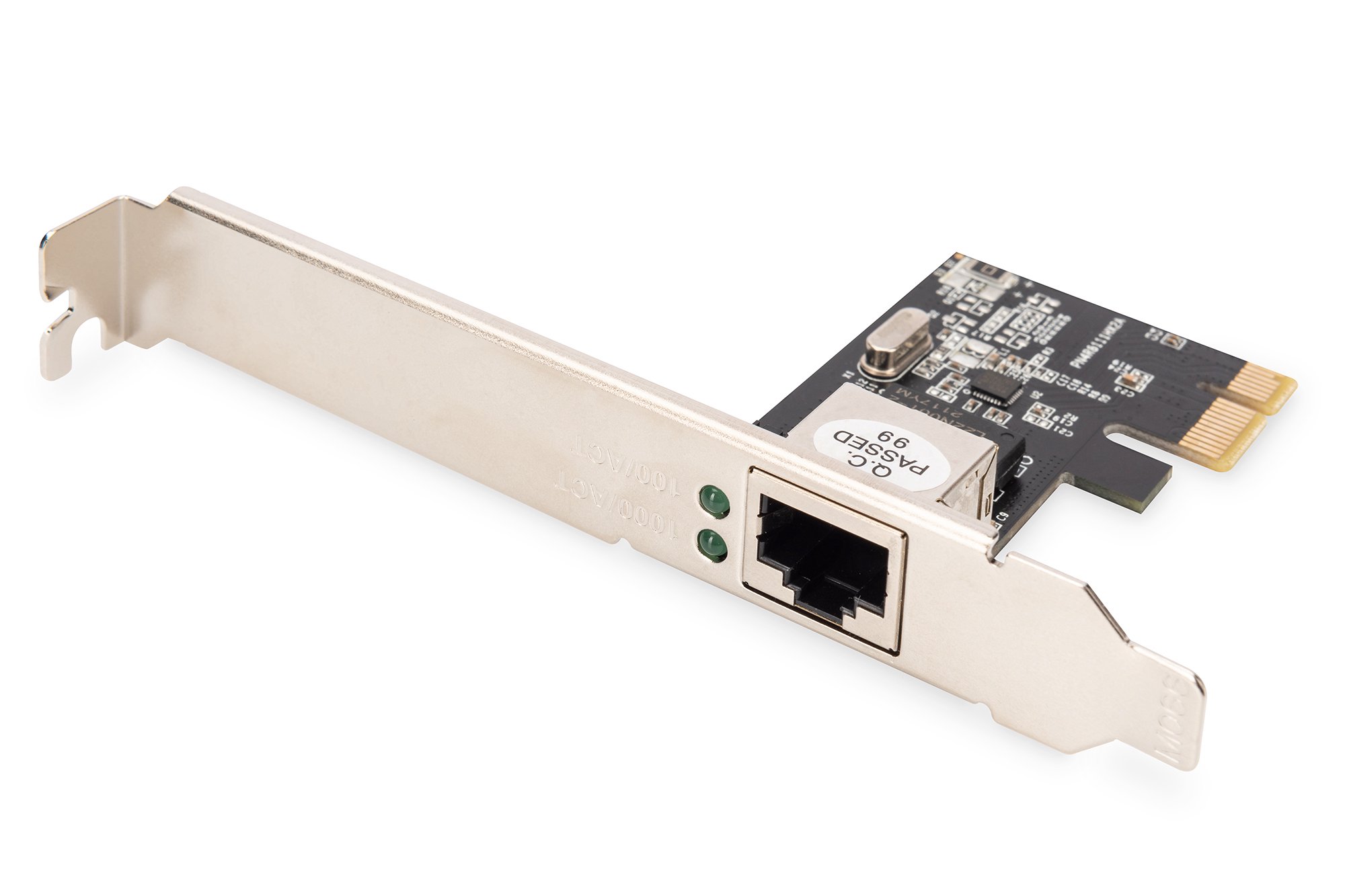 Tinklo plokštė DIGITUS Gigabit Ethernet PCI Express Network Card