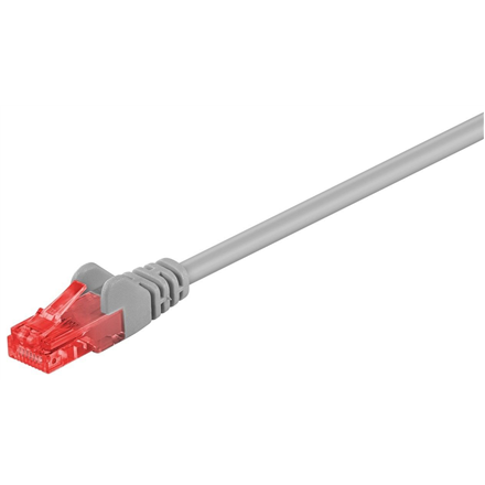 GB CAT6 NETWORK CABLE U/UTP GREY 1M