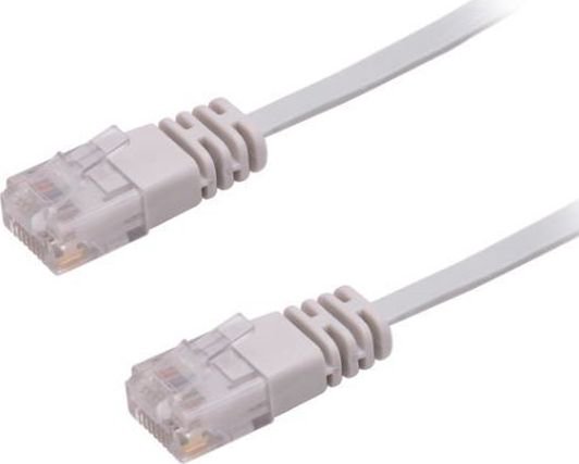 MicroConnect Patchcord U/UTP CAT6 1m flat grey (V-UTP601-FLAT)