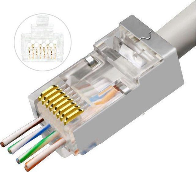 MicroConnect Modular EZ Plug RJ45 CAT6a