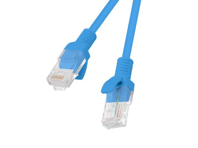 Lanberg PCU6-10CC-0150-B tinklo kabelis Mėlyna 1,5 m Cat6 U/UTP (UTP)10-PACK