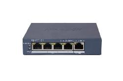 Hikvision 5 prievadų komutatorius DS-3E1505P-EI/M