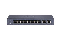 Hikvision 10 prievadų 8 PoE prievadų komutatorius DS-3E0310P-E/M