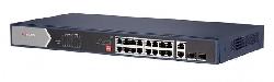Hikvision 20 prievadų 16 PoE prievadų komutatorius DS-3E0520HP-E