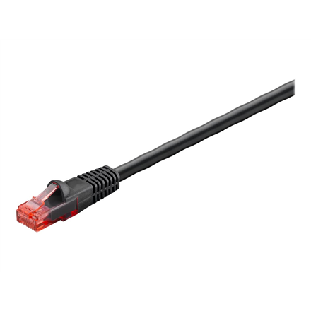 Tinklo kabeliai Goobay Outdoor Patch Cable  CAT 6/6A U/UTP  AWG 24/1  Cable length: 15 m  Black